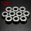 10Pc 686Zz 6X13X5Mm Miniature Ball Bearing 6*13*5Mm Metal Shielded Mini Bearings