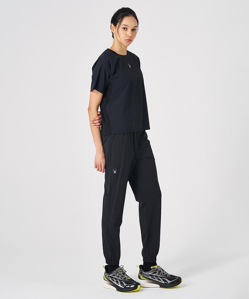 SPYDER Women'S Woven Terry Jogger Fit Pants Spkpcnpt281Wblk
