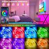 Светодиодная RGB лента DC5V 1-30 м USB Bluetooth Инфракрасный 24-кнопочный пульт дистанционного управления Гибкая лента для лампы для фестиваля, вечеринки, ТВ, стола, спальни