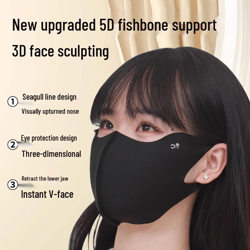 New Arrival: Women's 3D Thickened Warm Mask with Eye Protection - Ideal for Autumn and Winter Cycling