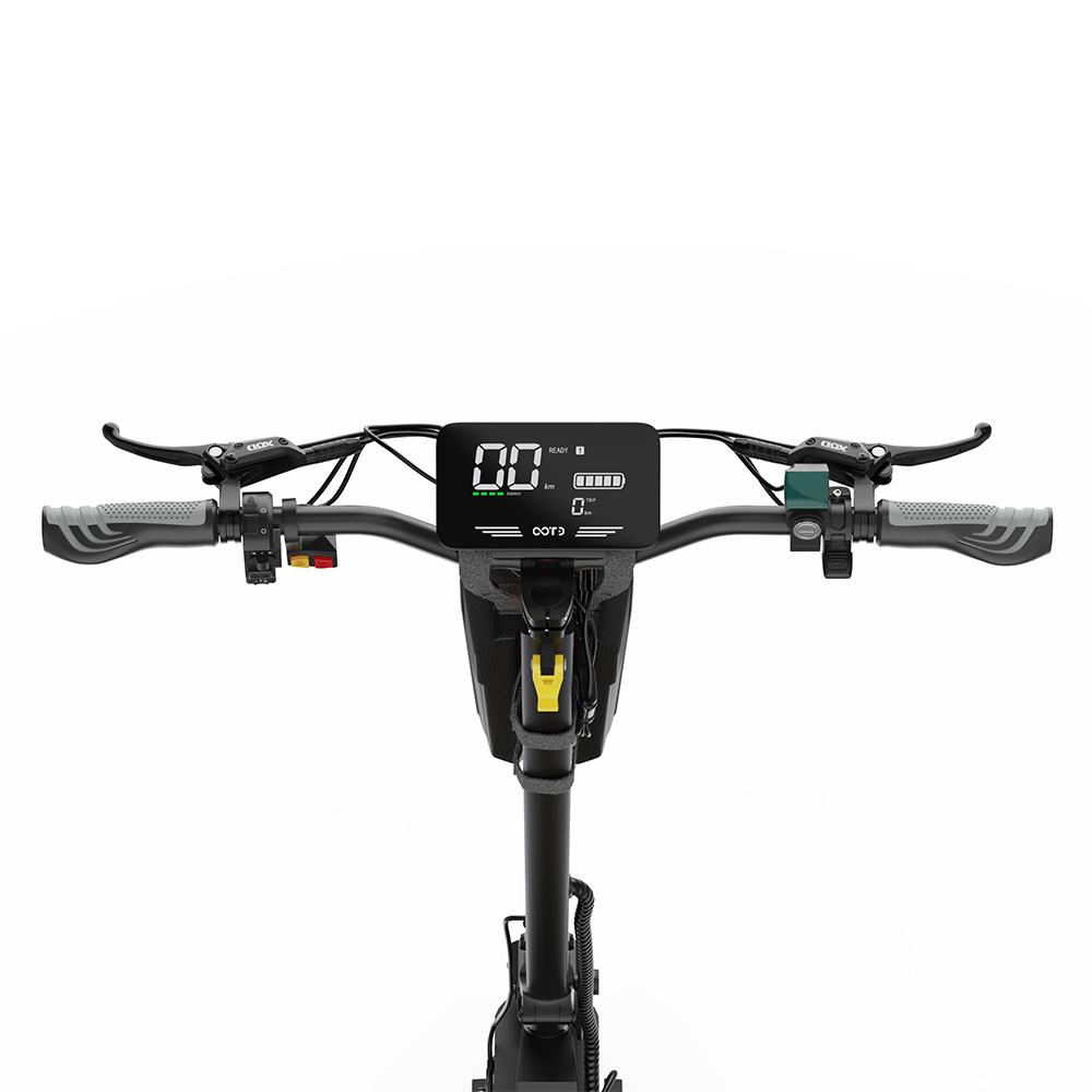 OOTD Электросамокат T10 Pro Складной 11-дюймовый Двигатель 2600 Вт Гидравлический Тормоз 52 В 23,4 Ач Полная Подвеска Взрослый Электросамокат Черный