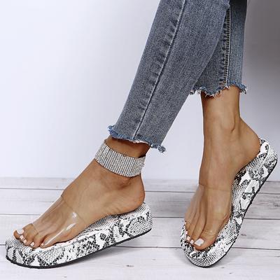 Сандалии Пляжные слипоны Брендовые дизайнерские сандалии Большие размеры Летняя женская повседневная обувь Тапочки Рим Ретро Толстая подошва Открытый носок