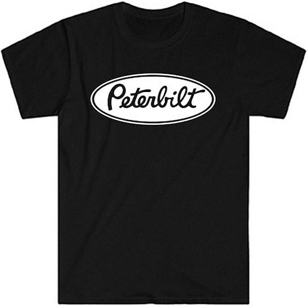 Мужская футболка с логотипом Peterbilt Trucks для водителей грузовиков