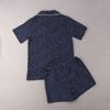 Женский домашний костюм, шорты с короткими рукавами, дышащая легкая пижама