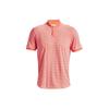 Curry Series Mesh Print Повседневная спортивная рубашка-поло с коротким рукавом Мужские топы Розовый 1370095-824