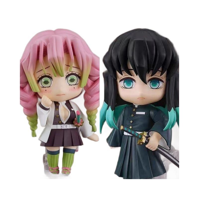 Нендороид 2217 Храм Ганьлу Стекло 2218 Токито Муичиро Q Версия ПВХ Фигурки Действия Запасные Лица Коллекционная Модель Игрушка Подарок