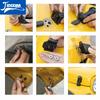 JIDIXIAN A Pair Black Car Engine Hood Latch Catch Lock Cover for Jeep Wrangler TJ 1997-2006 ABS Car Exterior Accessories