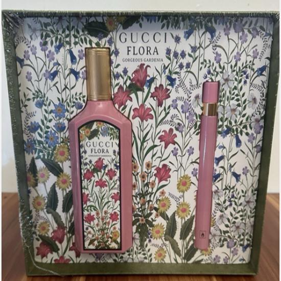Gucci Женский набор Flora by Gorgeous Gardenia EDP (100мл+10мл) 3616303785062