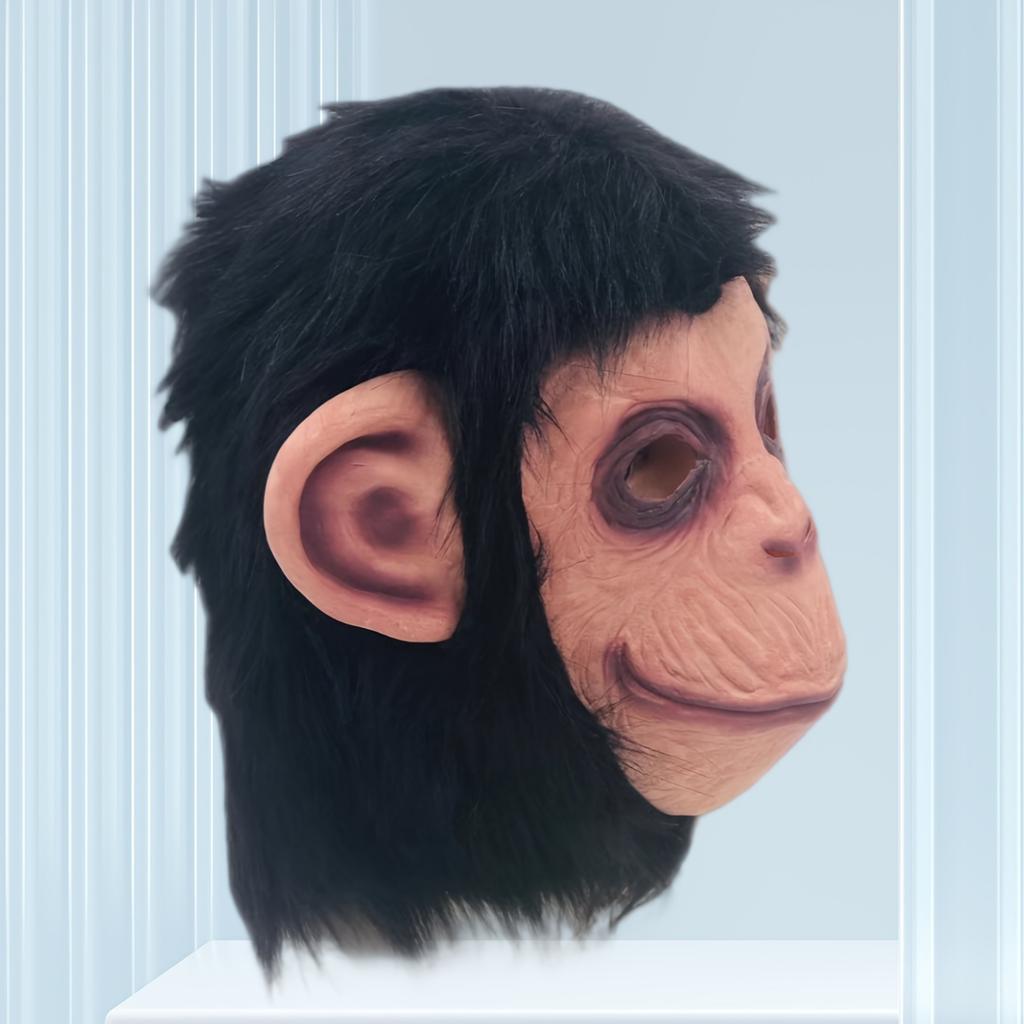 Black gorilla mask for adults cosplay Funny and Realistic Monkey Animal Headgear for Cosplay and Fashionable Monkey Mask for Holiday Gifts