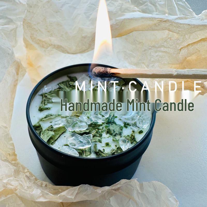Handmade Sage, Palo Santo, and Cedar Soy Wax Candle for Indoor Air Purification