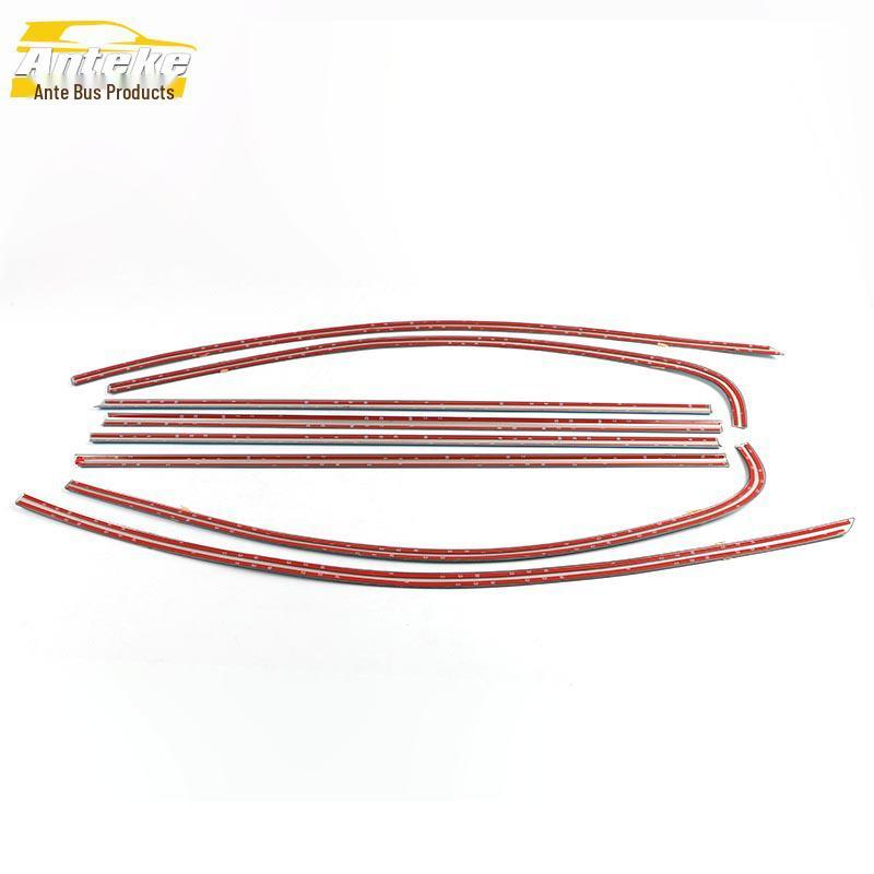 Aveo Stainless Steel Anti-Scratch Window Trim & Door Edge Protective Stickers