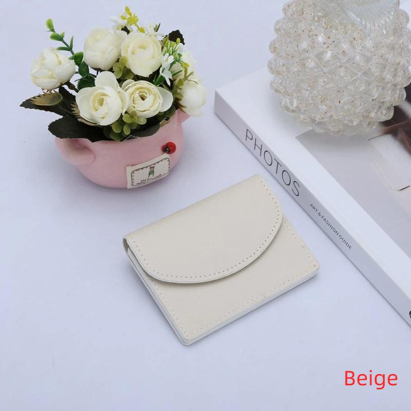Portable Women's Wallet with Secure Card and Coin Compartments PU Leather for All Seasons