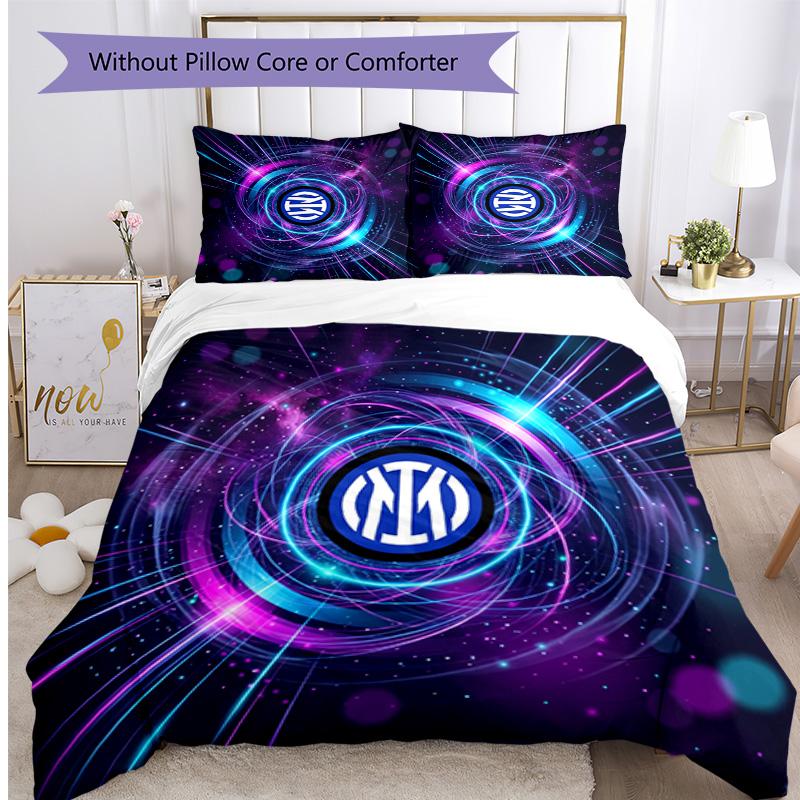 Borussia Dortmund Pattern Printed 3PCS Bedding Set Soft Skin-Friendly Washable Duvet Cover & Pillowcases Set All Season Bedroom