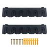 1Set Wall-mounted Fishing Rod Storage Rack 6 Holes Fishing Rod Stand Bracket  Fishing Accessory