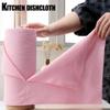 Полотенце для уборки кухни Протирание стола Мытье посуды Нелегко удалить волосы Впитывающая тряпка для дезинфекции