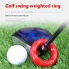Flexible Golf Training Rings Golf Swings Trainer Round Weight Power Swings Rings for Strength Distance Development