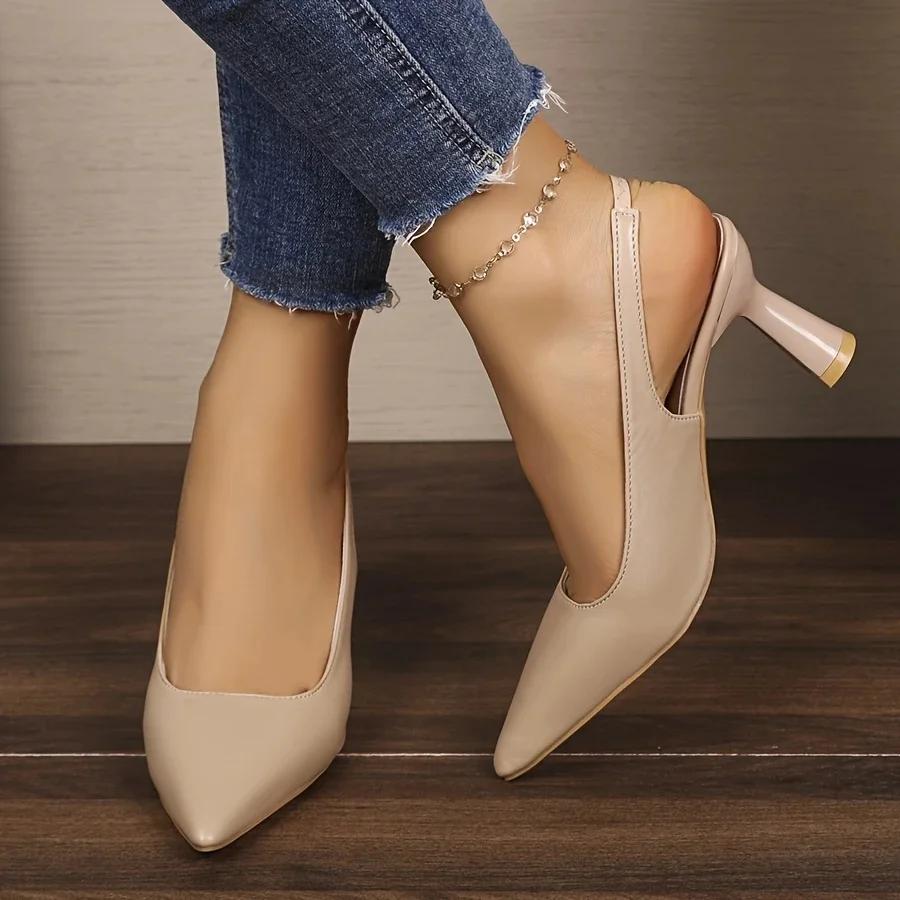 Мода Женщины Новая Повседневная Мода Удобное Вечернее Платье Каблуки Туфли Заостренный Носок Высокие Каблуки Сандалии Цветы Декорация Пип-То Сандалии