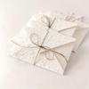 High-End Embossed Cotton Paper Envelopes for Weddings & Business Invitations, Handmade with an Antique Texture