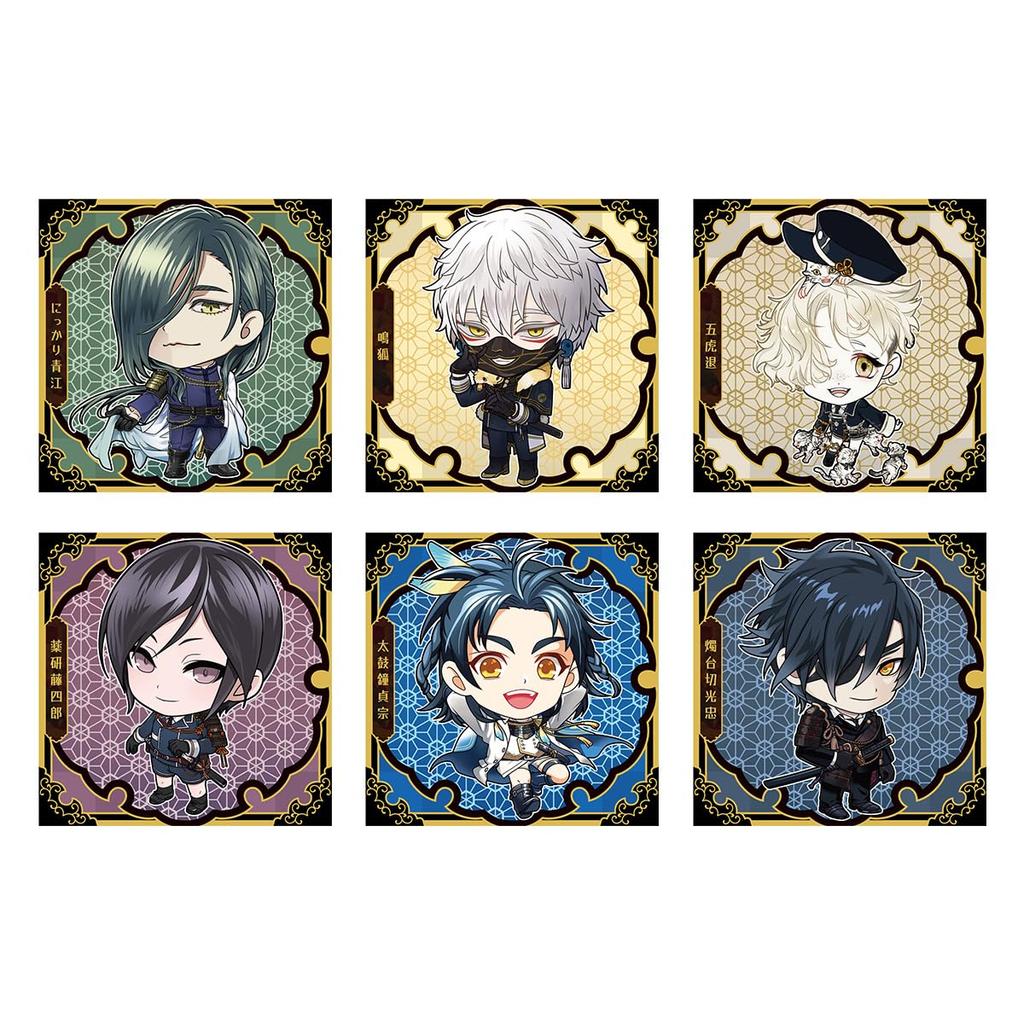 Bandai Niformation "Touken Ranbu ONLINE" Seal Wafers 2, 20 Pieces, Candy Toys/Wafers