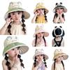 Large Brimmed Children's Hat Sun Protection Beach Hat Versatile Fisherman Hat Women's