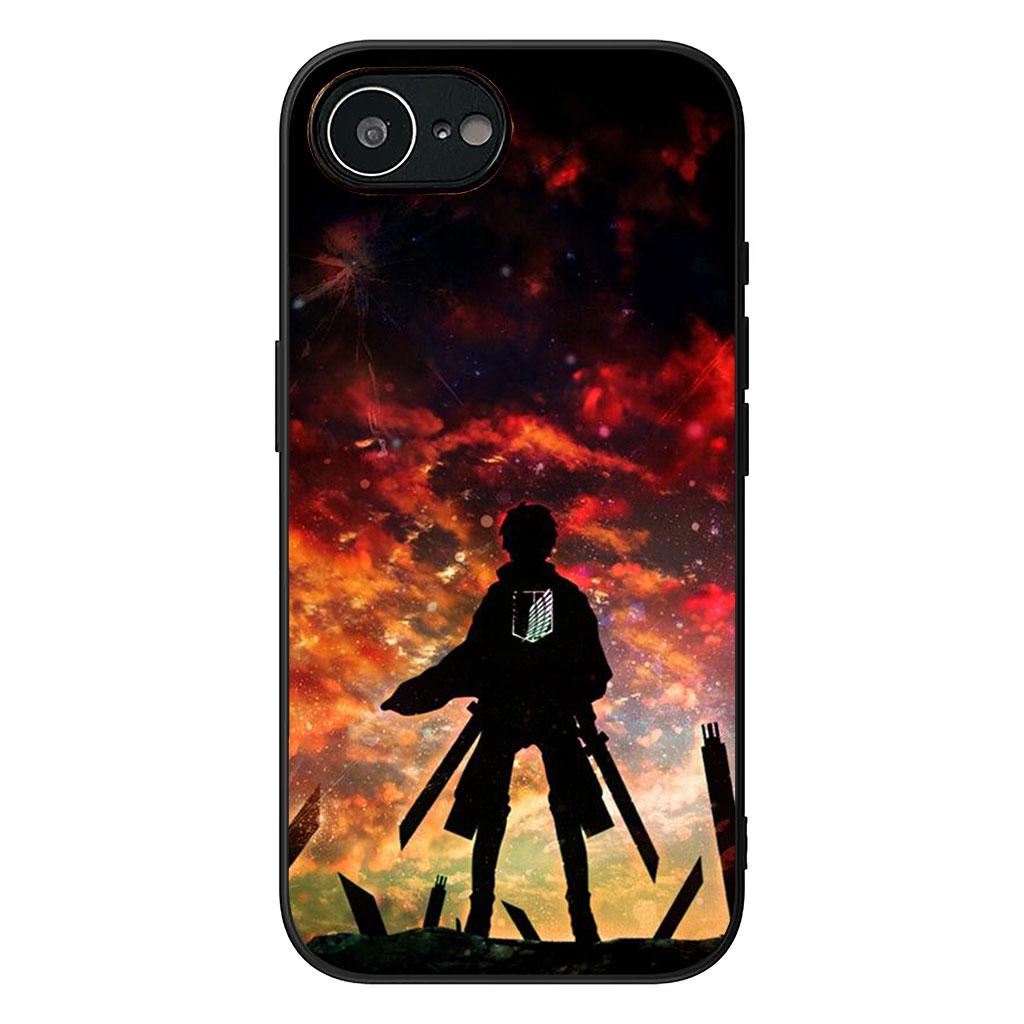 Attack Jaeger on titan Eren Anime Levi Case for Motorola Moto G04 G13 G14 G22 G23 G32 G34 G35 G64 G82 G84 G53 G72 E14 E15 E13