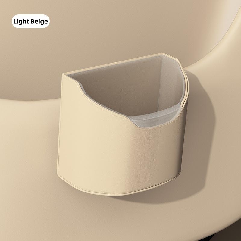1pc Detachable Waterproof Car Trash Can - Mini Leakproof Garbage Bin & Organizer for Easy Cleaning & Tidy Interiors
