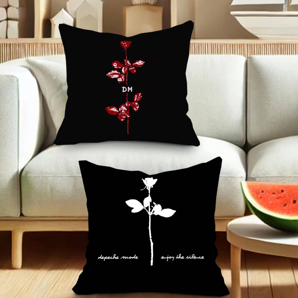 Band D-depeches black Mode Pillowcases cushion covers living room sofas home decor gifts