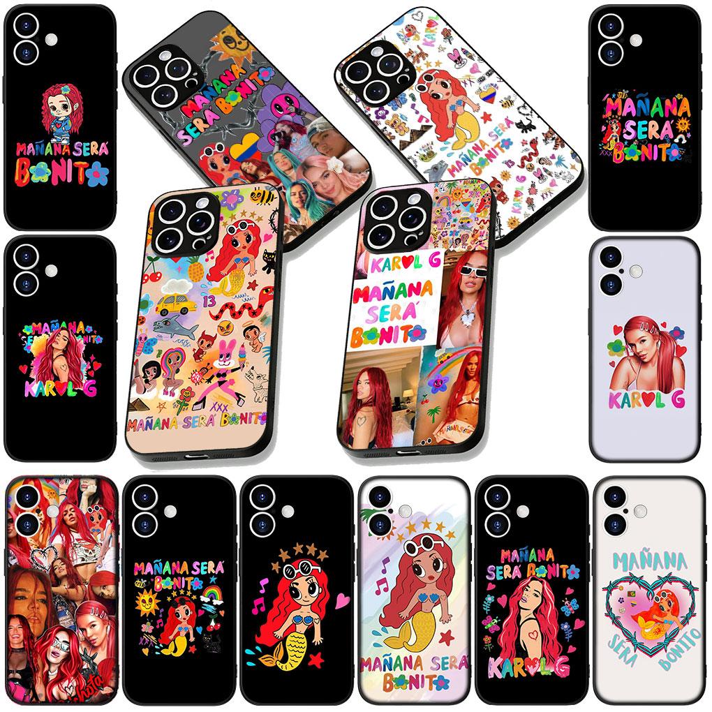 Karol G Manana Sera Bonito Phone Cover for Motorola Moto E13 E20 E32 E22 G22 G23 G32 G60 G72 G7 G8 G82 G9 Plus Power Case