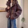 Fashion Parkas Women's Jacket Korean Autumn Winter Loose Hooded Thicken Warm Short Down Cotton Padded Coats Female Tops