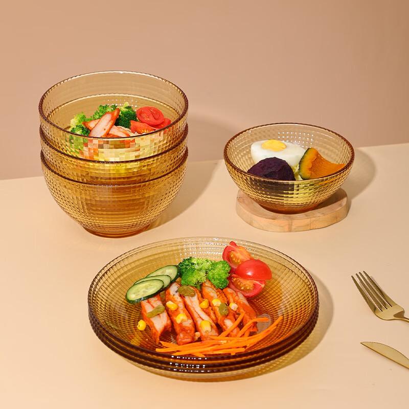 Westinghouse Polka Dot Glass Tableware 6-Piece Set