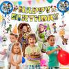 Creowell Toy Story Birthday Decorations, Happy Birthday Balloons, Happy Birthday Character Party Balloons, Boys' Decorations, Celebration,