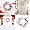 Artificial Heart Berries Wreath For Valentines's Day Decoration Decorative Garland Wedding Window Table Centerpieces