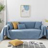 Four Seasons Waterproof Solid Color Cut Velvet Sofa Cover Towel Simple Non-Slip Urine-Proof Anti-Dirty Sofa Towel Covers