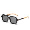 Vintage Double Bridge Sunglasses Men Women Fashion Square Gradient Sunglasses Protection UV Protection Glasses UV400
