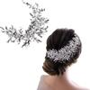 Bridal Belt for Women Dress Wedding Dresses Belt for Bride Crystal Rhinestones Sash Wide Wedding Belt Headband