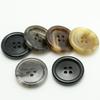 Resin Matte Pattern Double-Sided Buttons Woolen Coat Trench Coat Buttons Formal Suit Pants Buttons