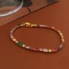 Brand - Colored Gemstone Bracelet, Retro and Fashionable Design, Bring Good Luck