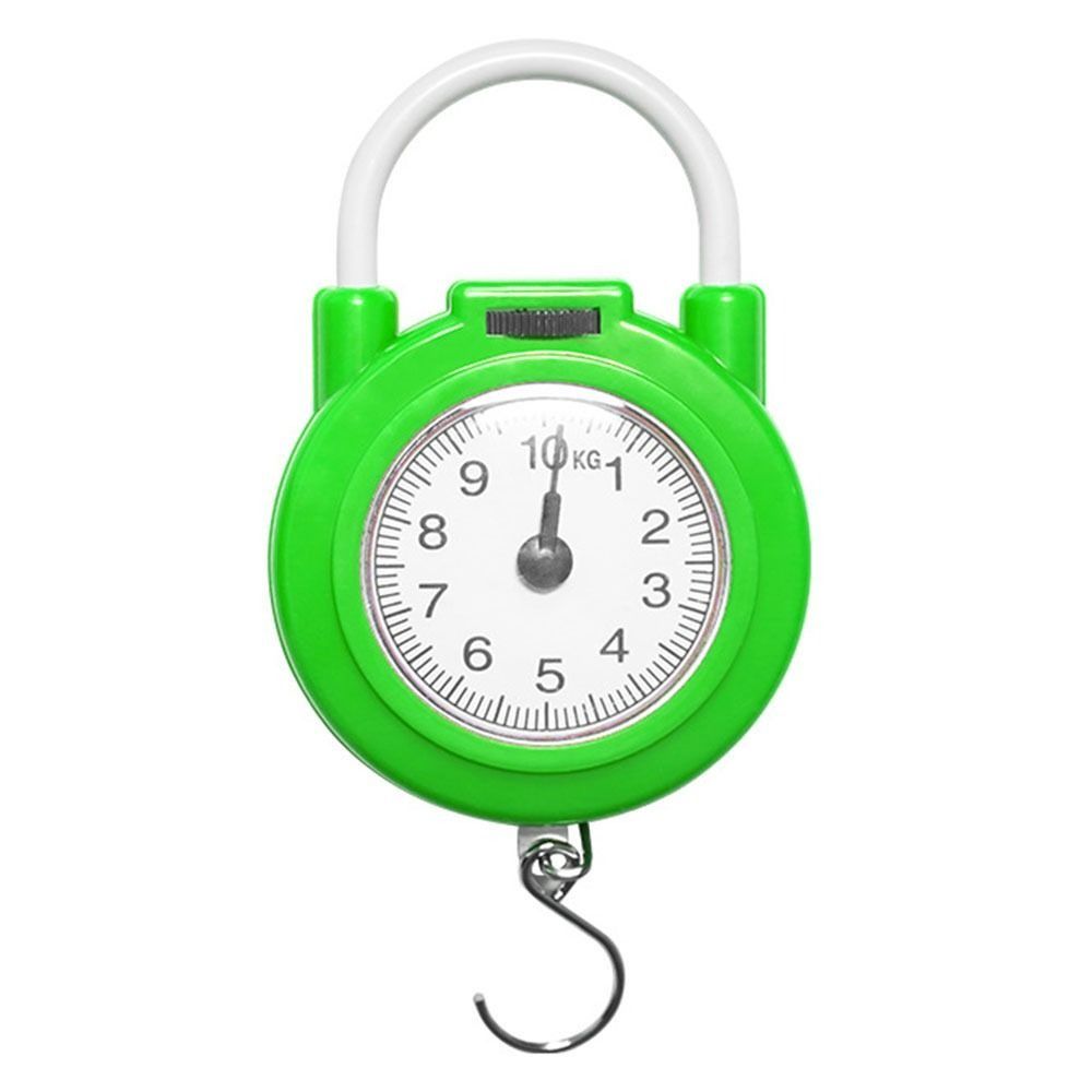 Portable Metal Hanging Scale Plastic High Precision Spring Scale with Hook Weight Scale