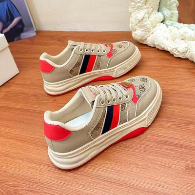 2024 весна новые кроссовки женские дорогие модные туфли модный тренд спортивная повседневная обувь радужные балетки