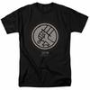 Hellboy The Golden Army Mignola Style Logo Movie Black Unisex T-Shirt