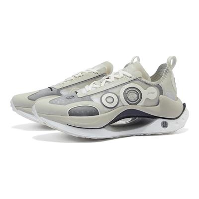 Li Ning Absolute Shadow CRC нескользящие повседневные туфли с низким верхом мужские туфли серо-белые AZGT017-3