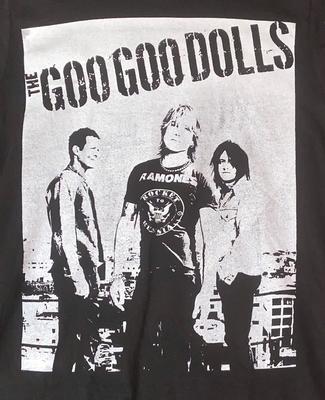 Футболка Goo Goo Dolls Панк Футболка Рок Футболка Мужская Маленький Размер Концертная Футболка Унисекс Футболка