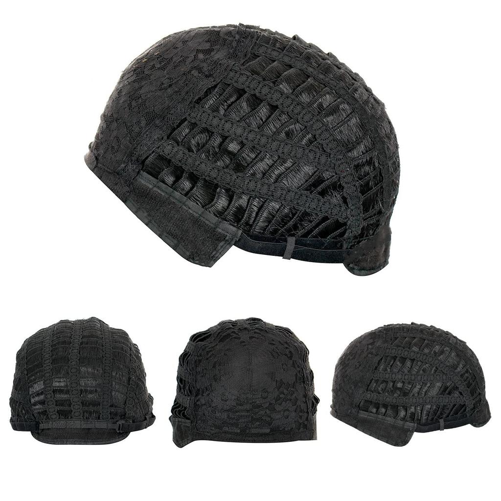 YOVEKAT Halloween Men's Black 80s Rocker Heavy Metal Punk Curly Wig Cosplay Costume Fancy Dress for Party