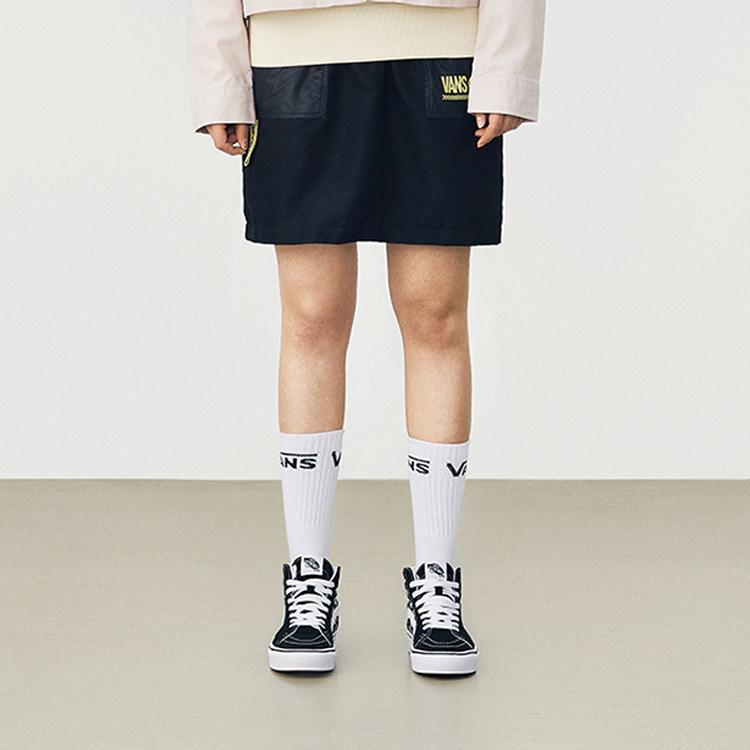 Vans Лоскутная многокарманная модная удобная спортивная повседневная юбка женские юбки черные VN0A54KMBLK