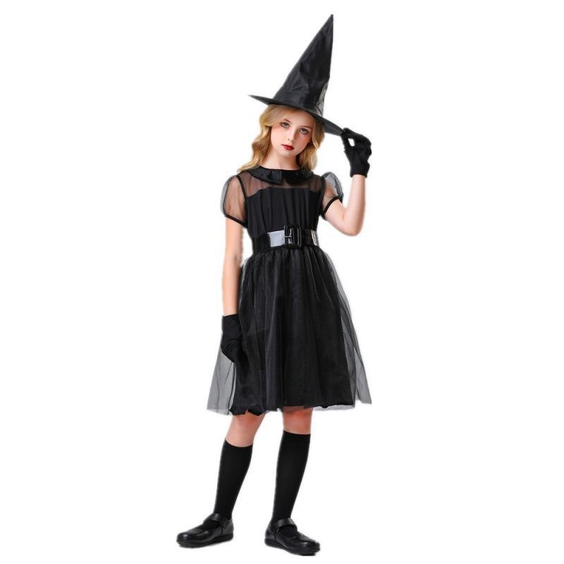 New Halloween Witch Costume Little Witch Children's Costume Witch Also Crazy Role Playing Costume