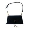 UsedShoulder Bag Black Suede Women
