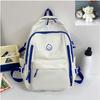 Школьный рюкзак Рюкзак для компьютера большой вместимости Мальчики и девочки Кампус университета Простой Старшеклассники средней школы Высокая ценность Красивый