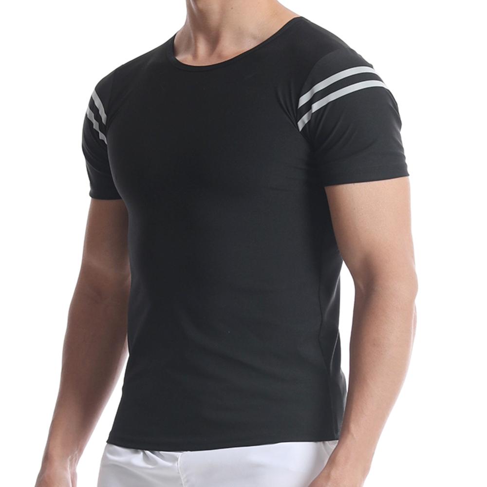 Мужской тренажер для талии Рубашка для сауны Пот Жилет Фитнес Формирователь тела для похудения Тренировочные майки Корректирующее белье Толстовка для упражнений в тренажерном зале Термобелье Костюм для сауны