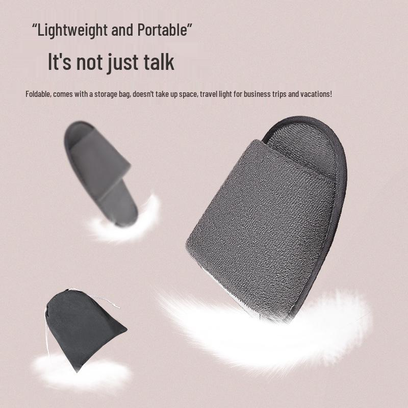 Unisex Portable Folding Travel Slippers - Home & Hotel Essentials