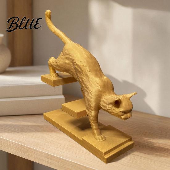 Статуэтка Животного Украшение 3D Печатная Фигурка Кошки Собаки Скульптура для Лестницы
